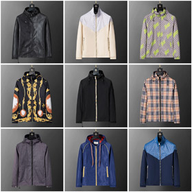 Gucci Fendi new all-over letter print jacket/oversized coat-4896  